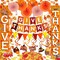 Greentek; Give Thanks Thanksgiving Hanging Banner, 12x71 Inch Fall Porch Sign with Maple Leaf Garland, Paper Fans & Swirls, Autumn Pumpkin Party Backdrop Decorations for Front Door, Porch & Home; Category:Banners; Image:2